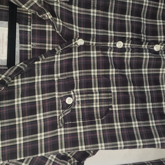 I love H. Eighty One An American Brand Women LongSleeve Button-Down Shirt Medium - Picture 2 of 9